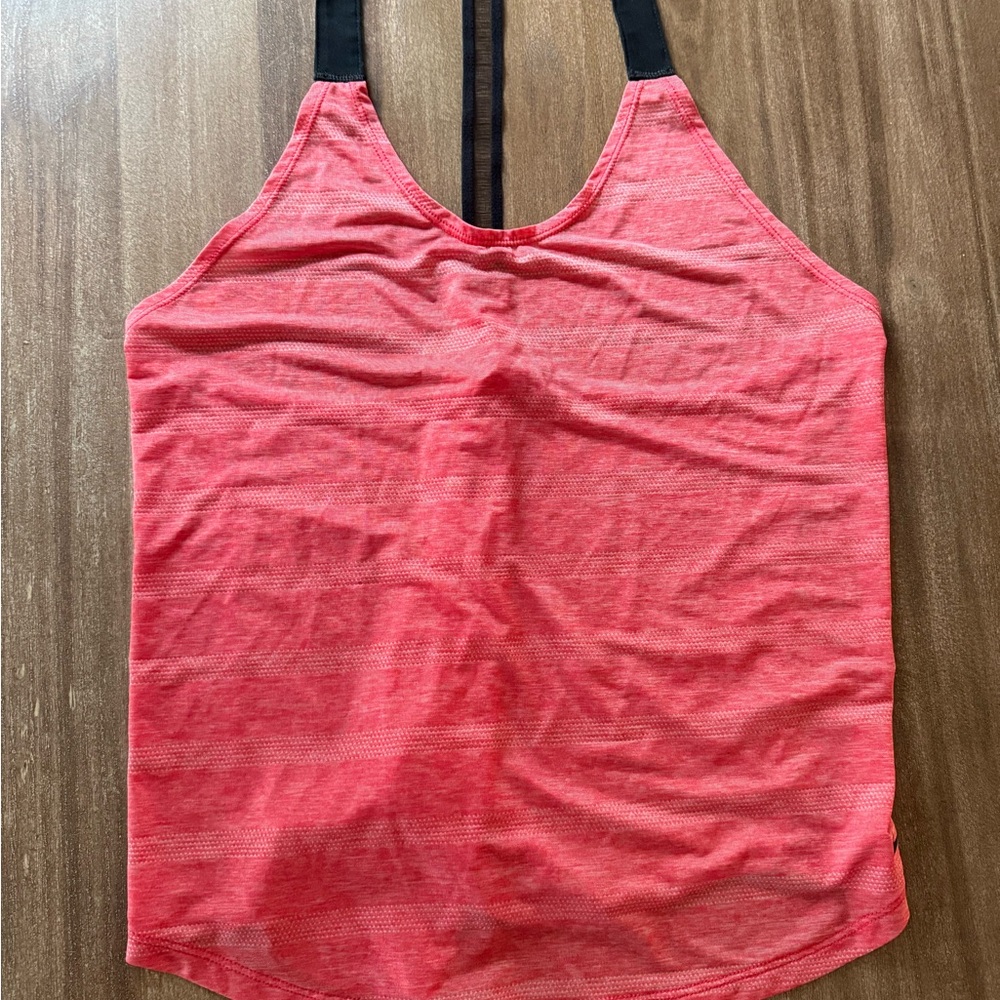 Nike Dri-fit workout tank-sheer tangerine